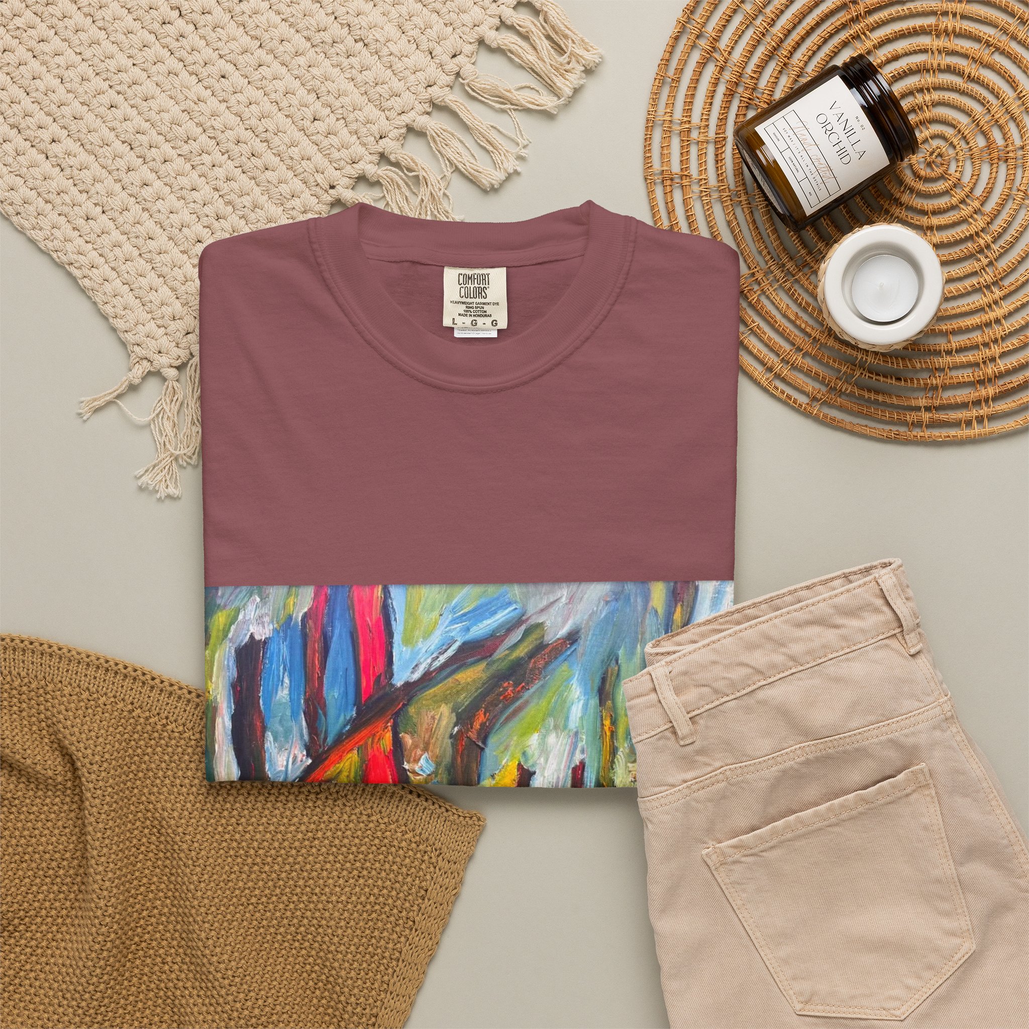 House in the Woods Art T-Shirt - Image 12