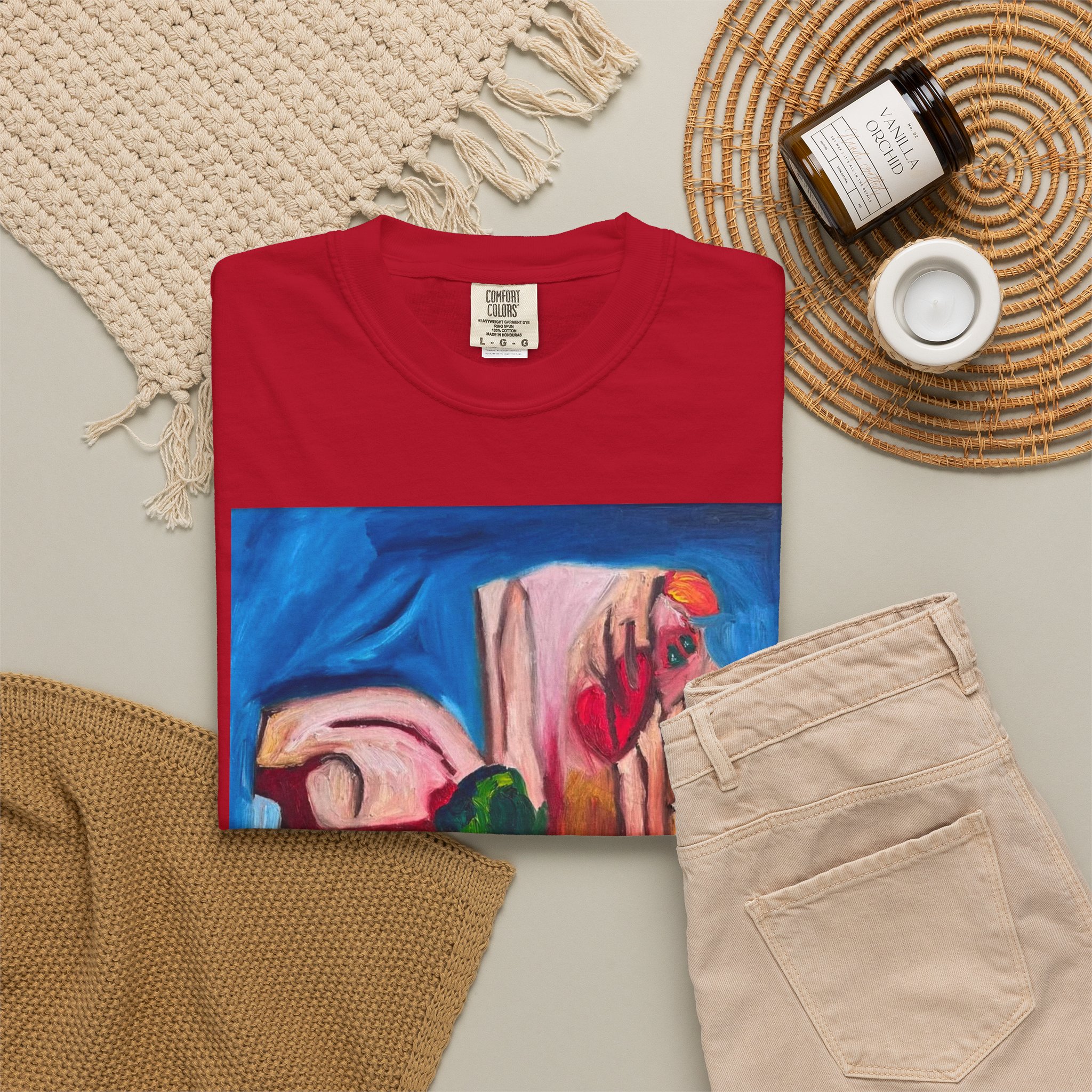 Lilly Mountain Trail Art T-Shirt - Image 60