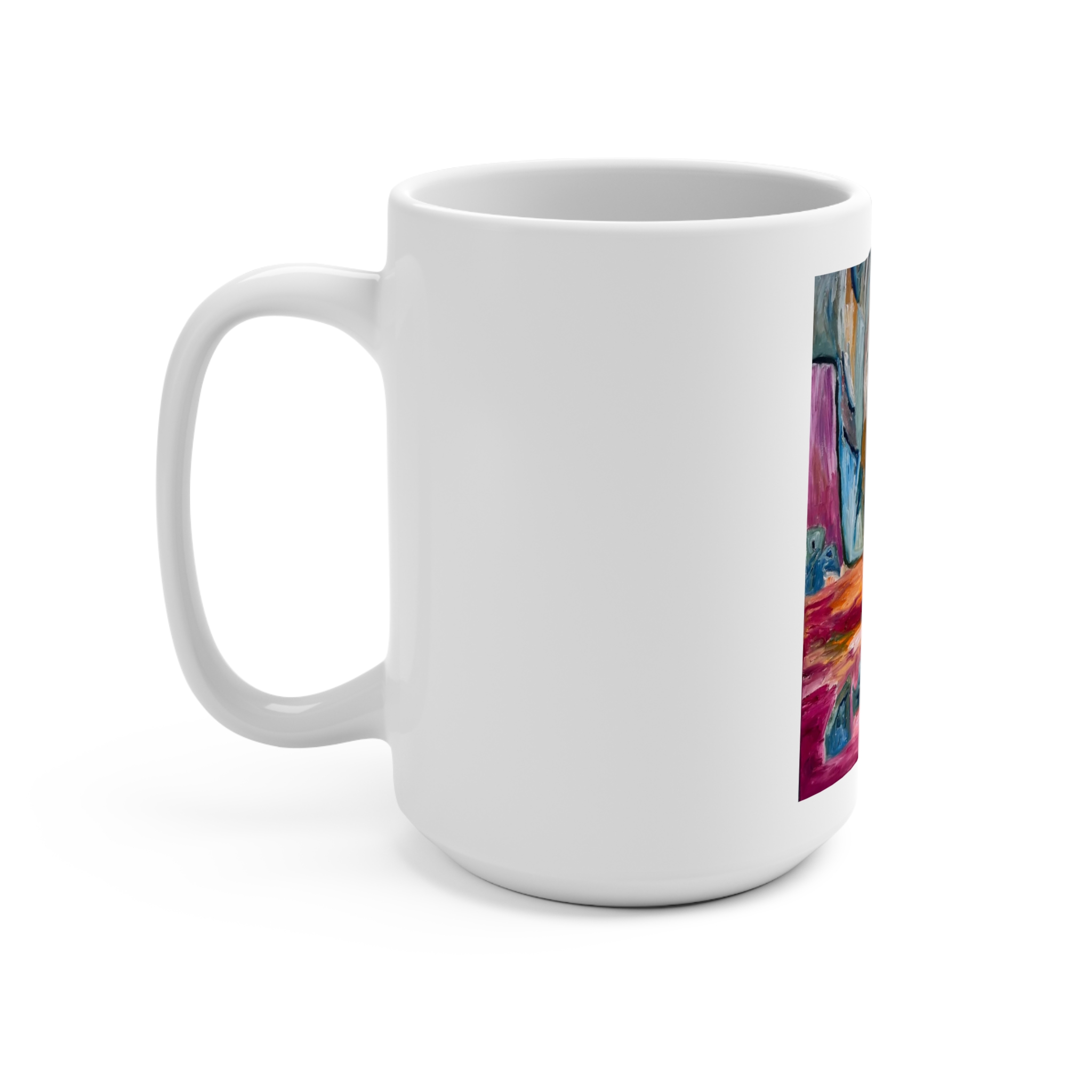 Boat in the Sand Art Coffee Cup - Image 3