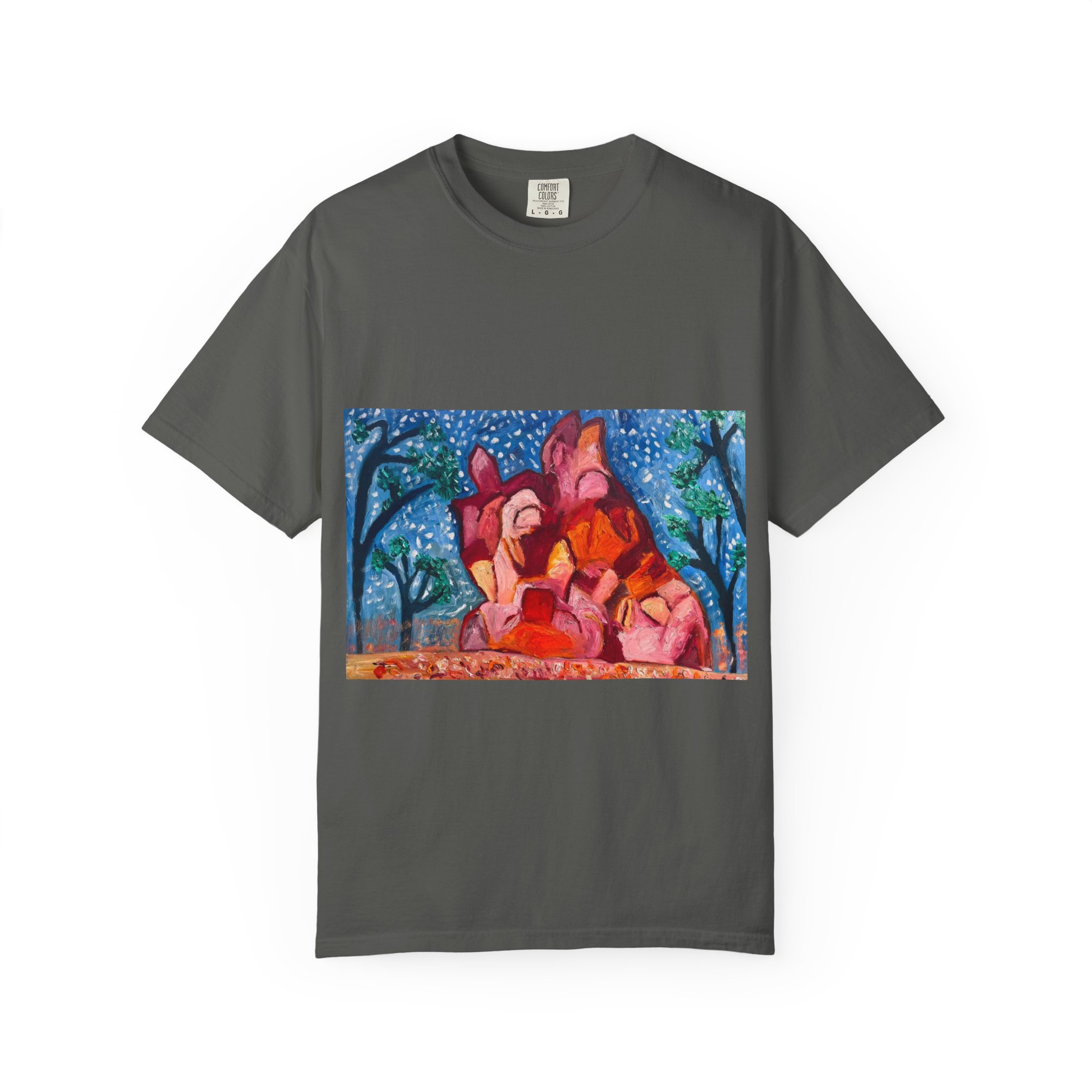 Love Mountain Joshua Tree National Park Art T-Shirt - Image 29