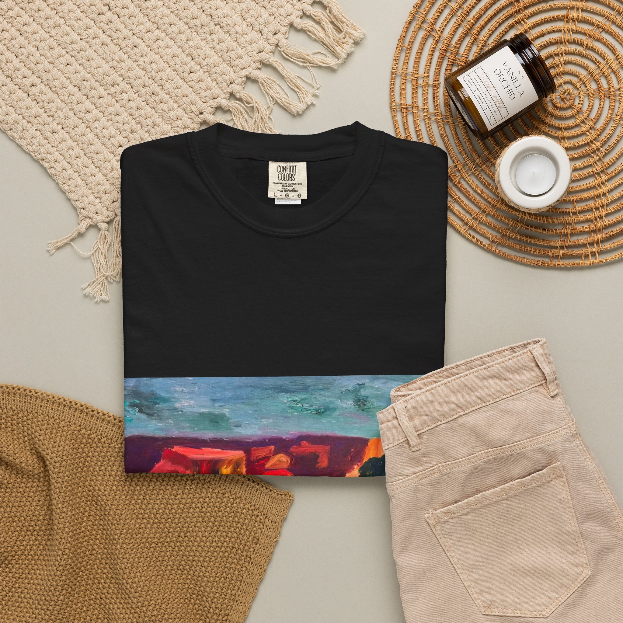 Grand Canyon Vishnu Schist Art T-Shirt - Image 52