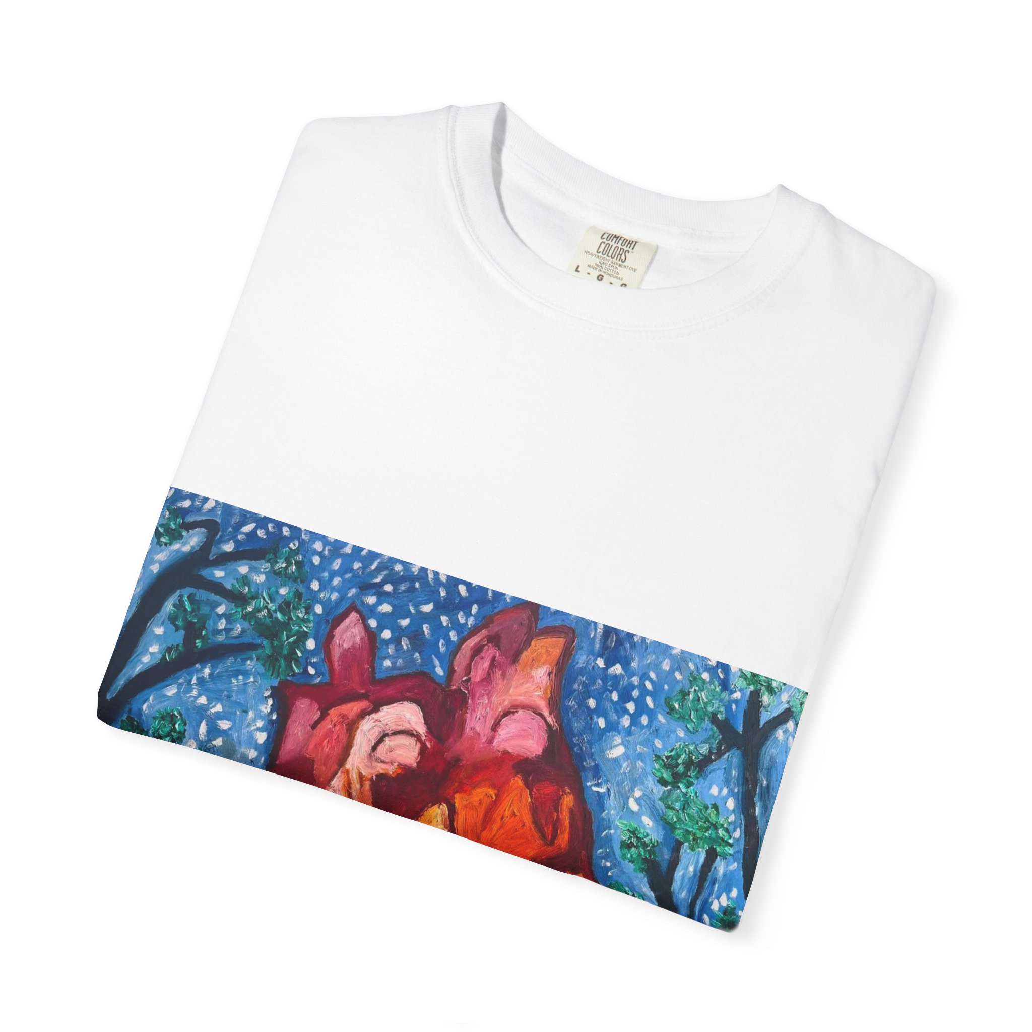 Love Mountain Joshua Tree National Park Art T-Shirt - Image 3
