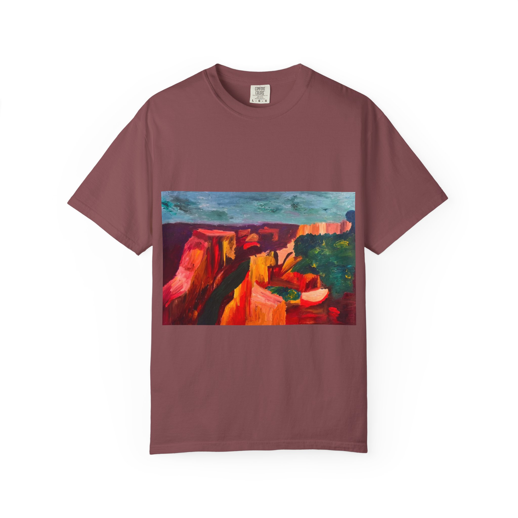 Grand Canyon Vishnu Schist Art T-Shirt - Image 9