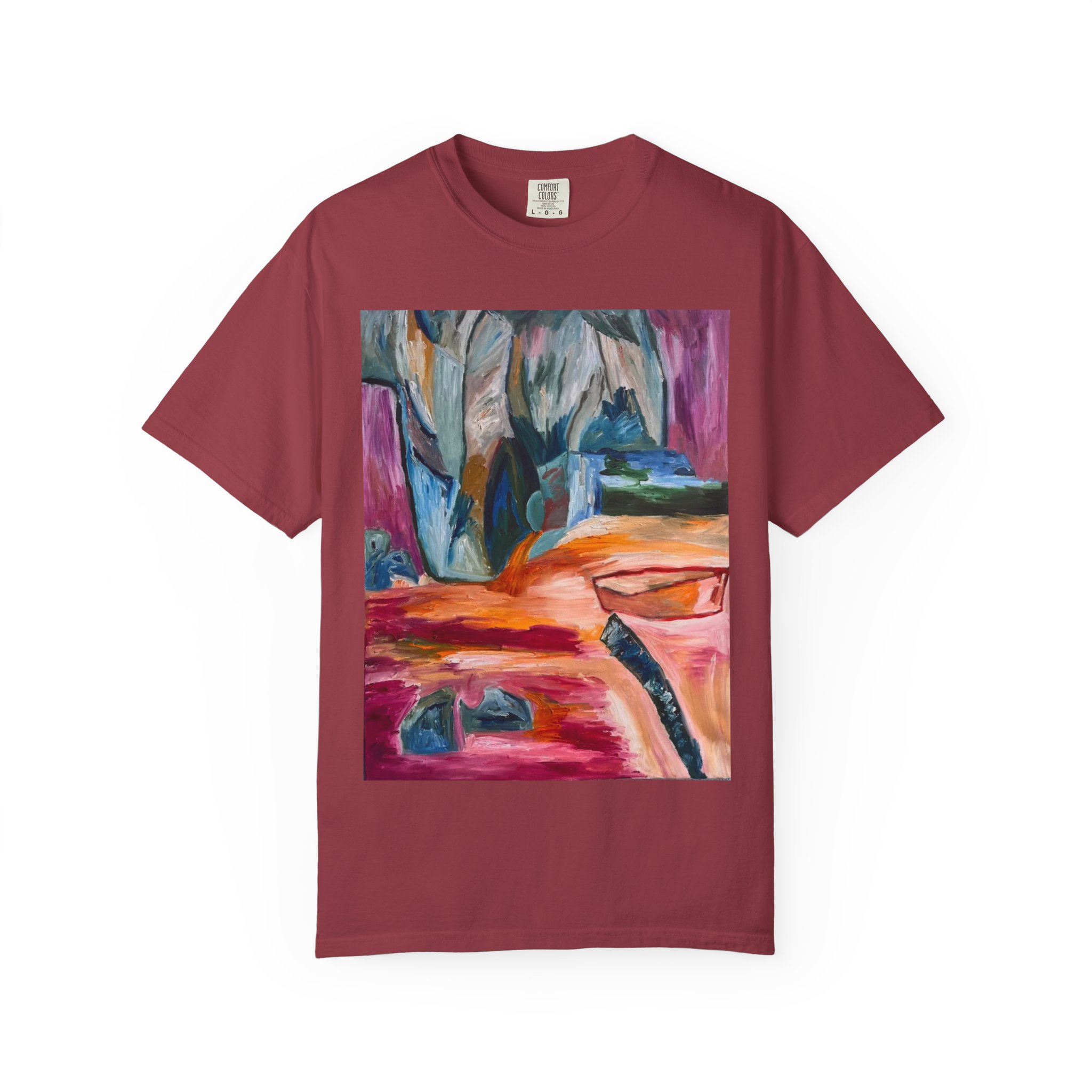 Boat in the Sand Art T-Shirt - Image 53
