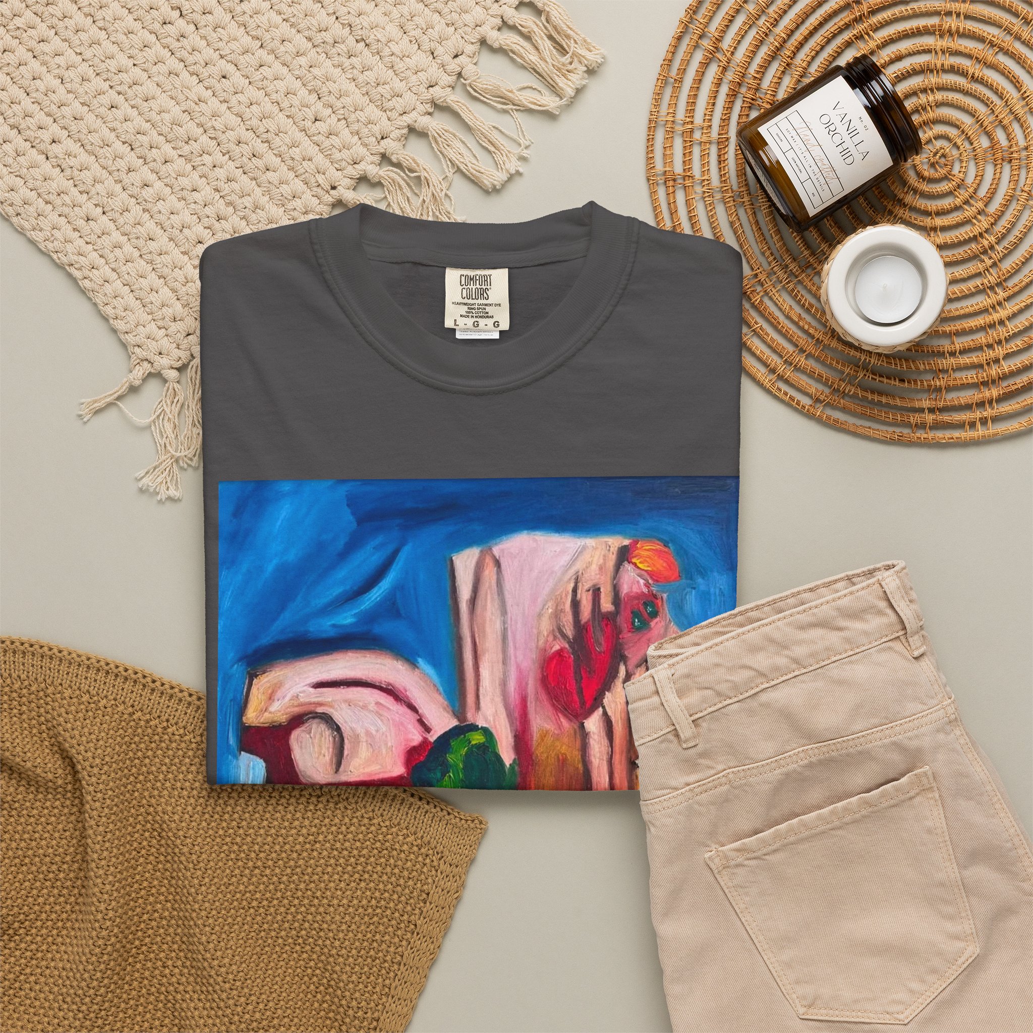 Lilly Mountain Trail Art T-Shirt - Image 48