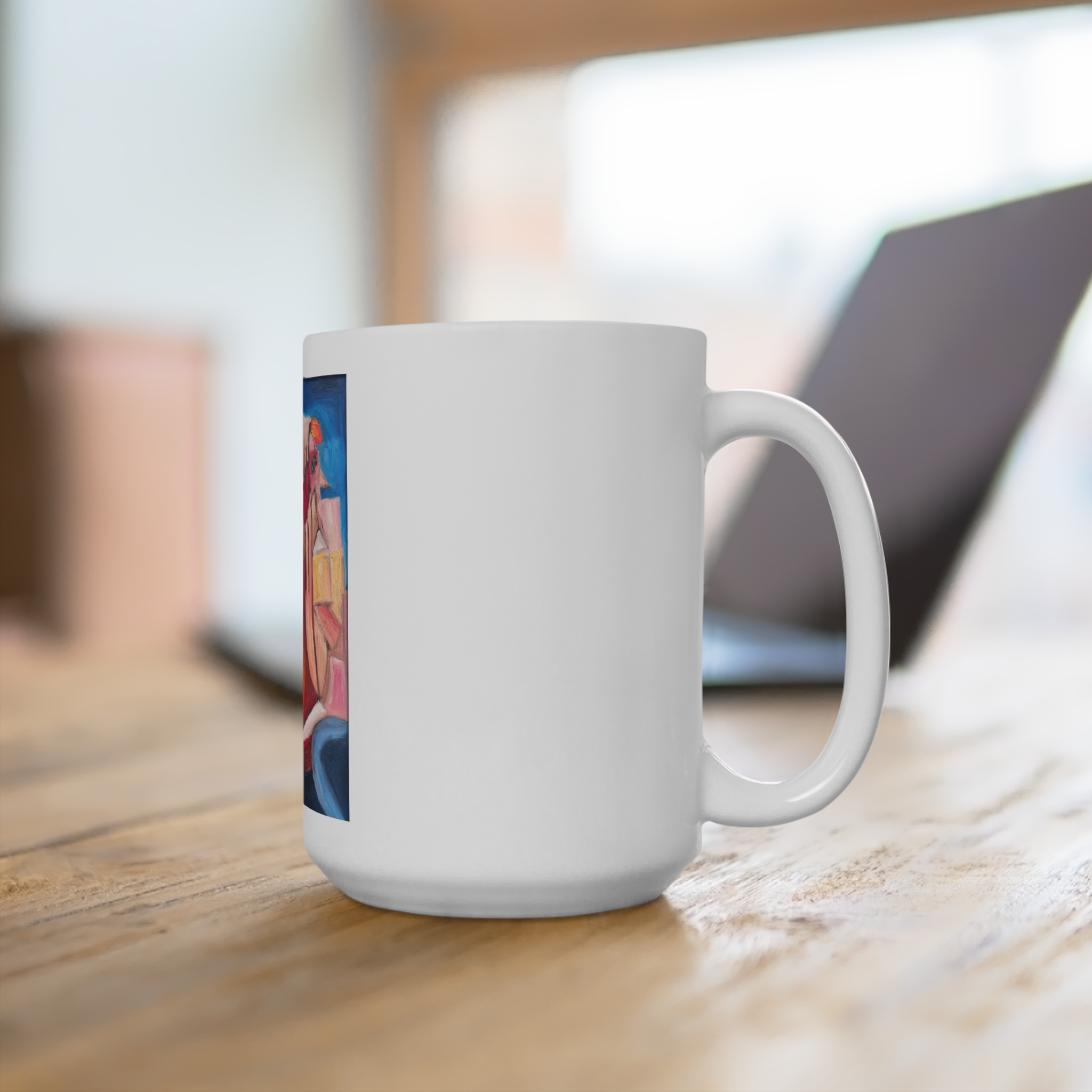 Lilly Mountain Trail Art Coffee Cup - Image 4