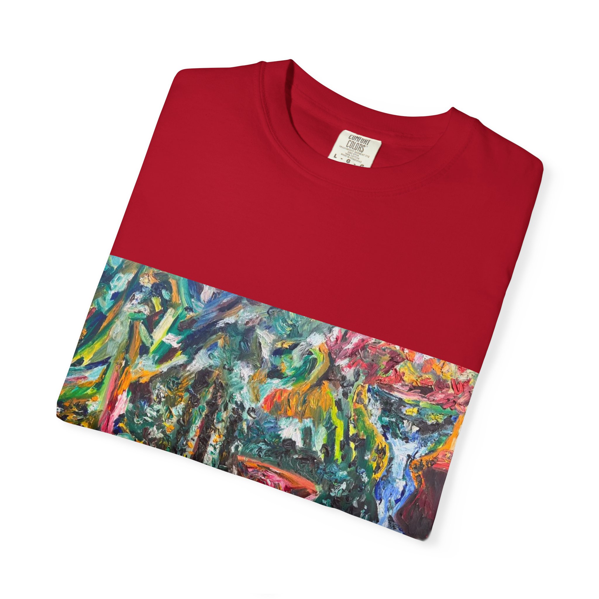 Backyard Simi Valley Art T-Shirt - Image 59