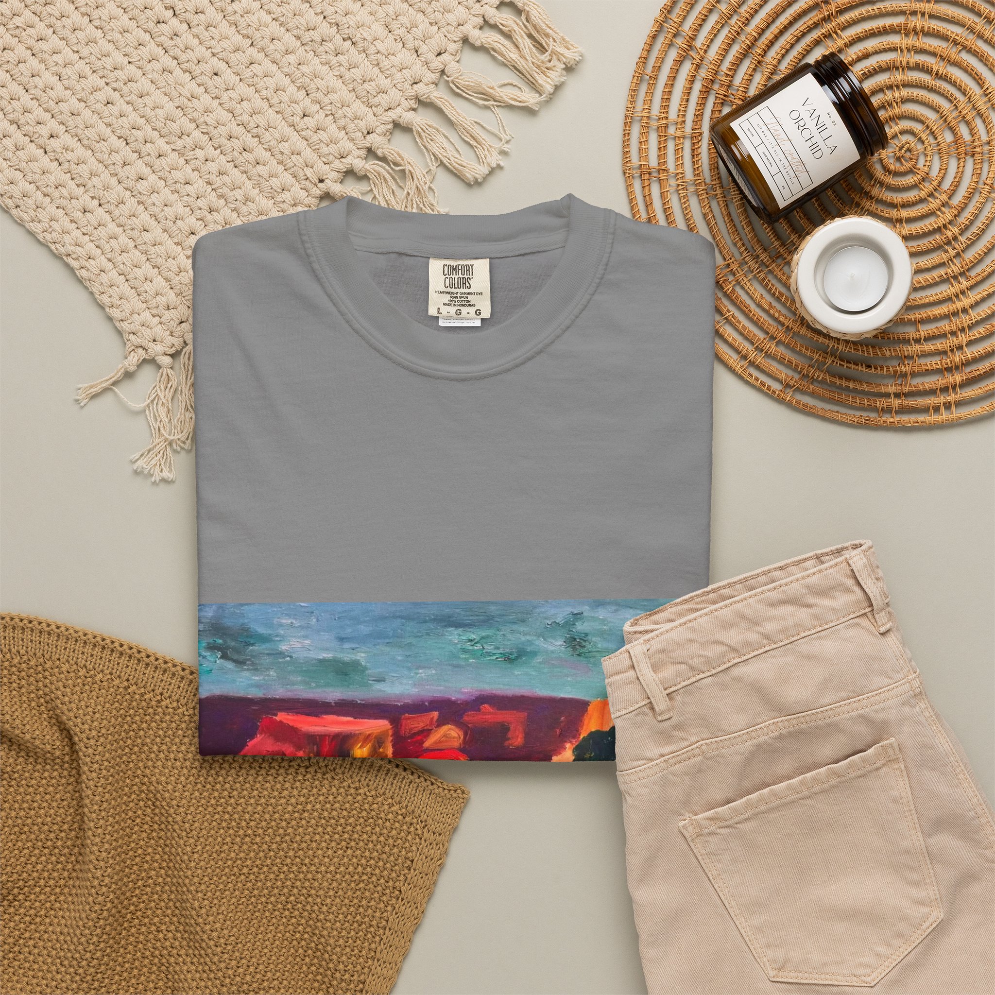 Grand Canyon Vishnu Schist Art T-Shirt - Image 36