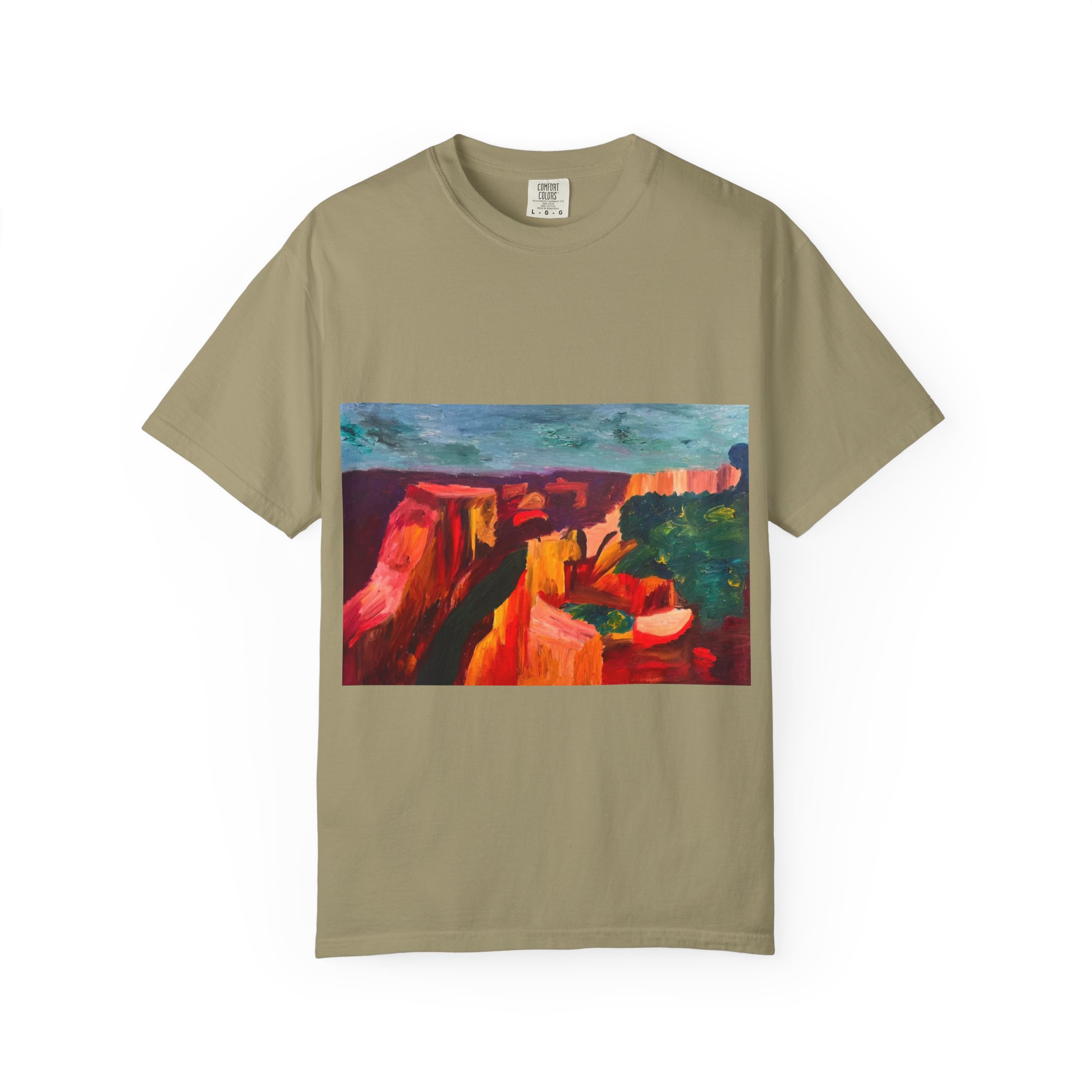 Grand Canyon Vishnu Schist Art T-Shirt - Image 17