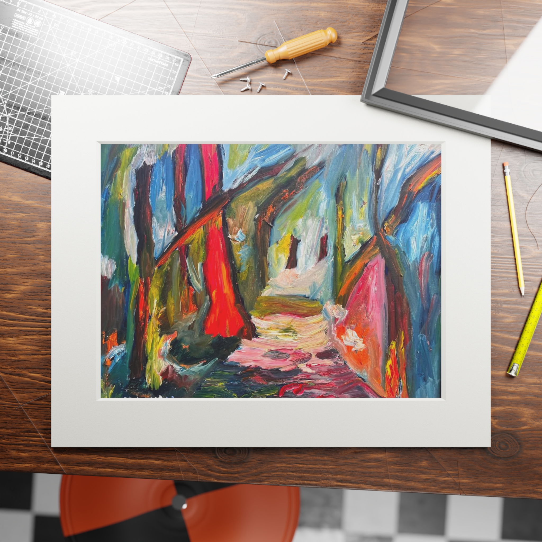 House in the Woods Art Print - Image 4