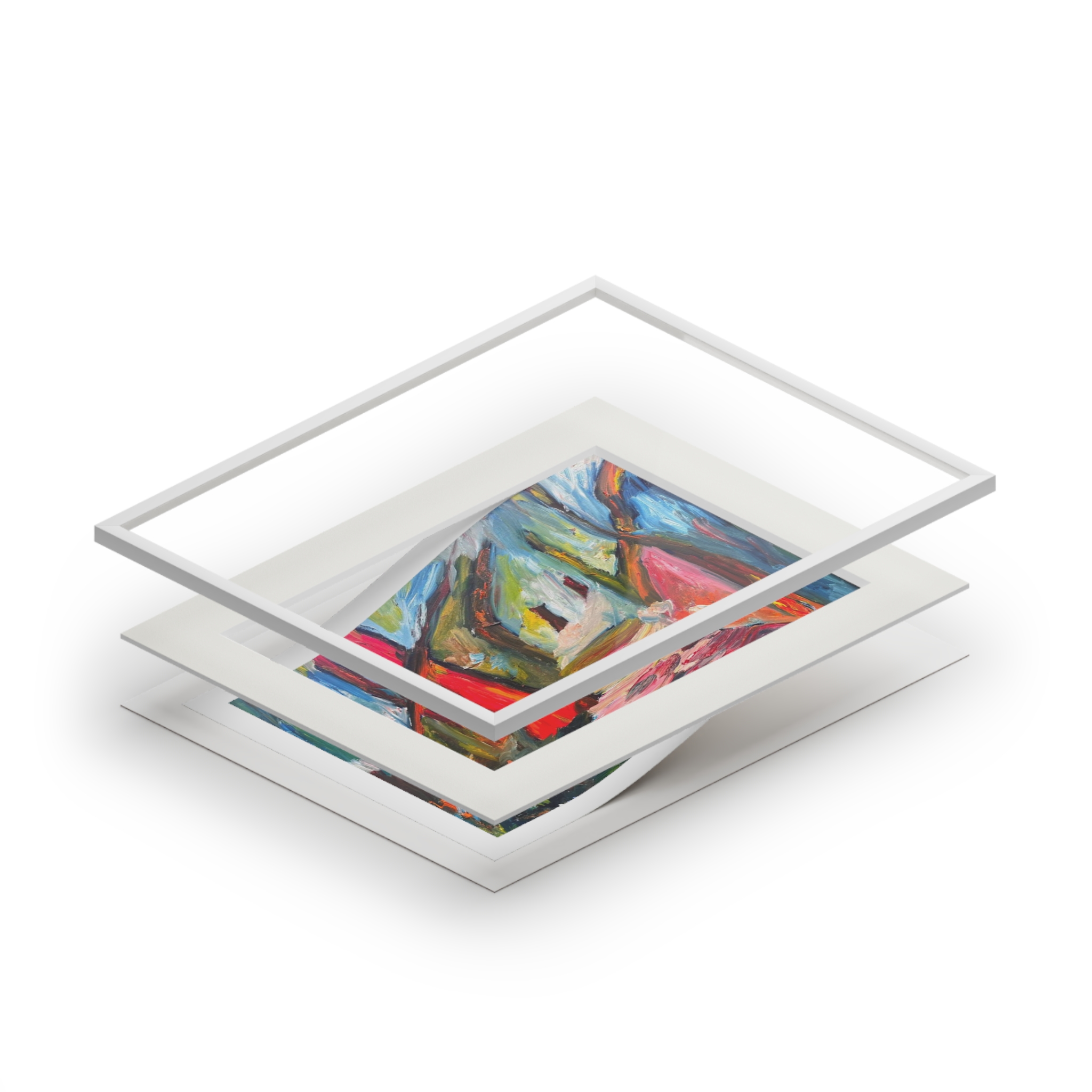 House in the Woods Art Print - Image 2