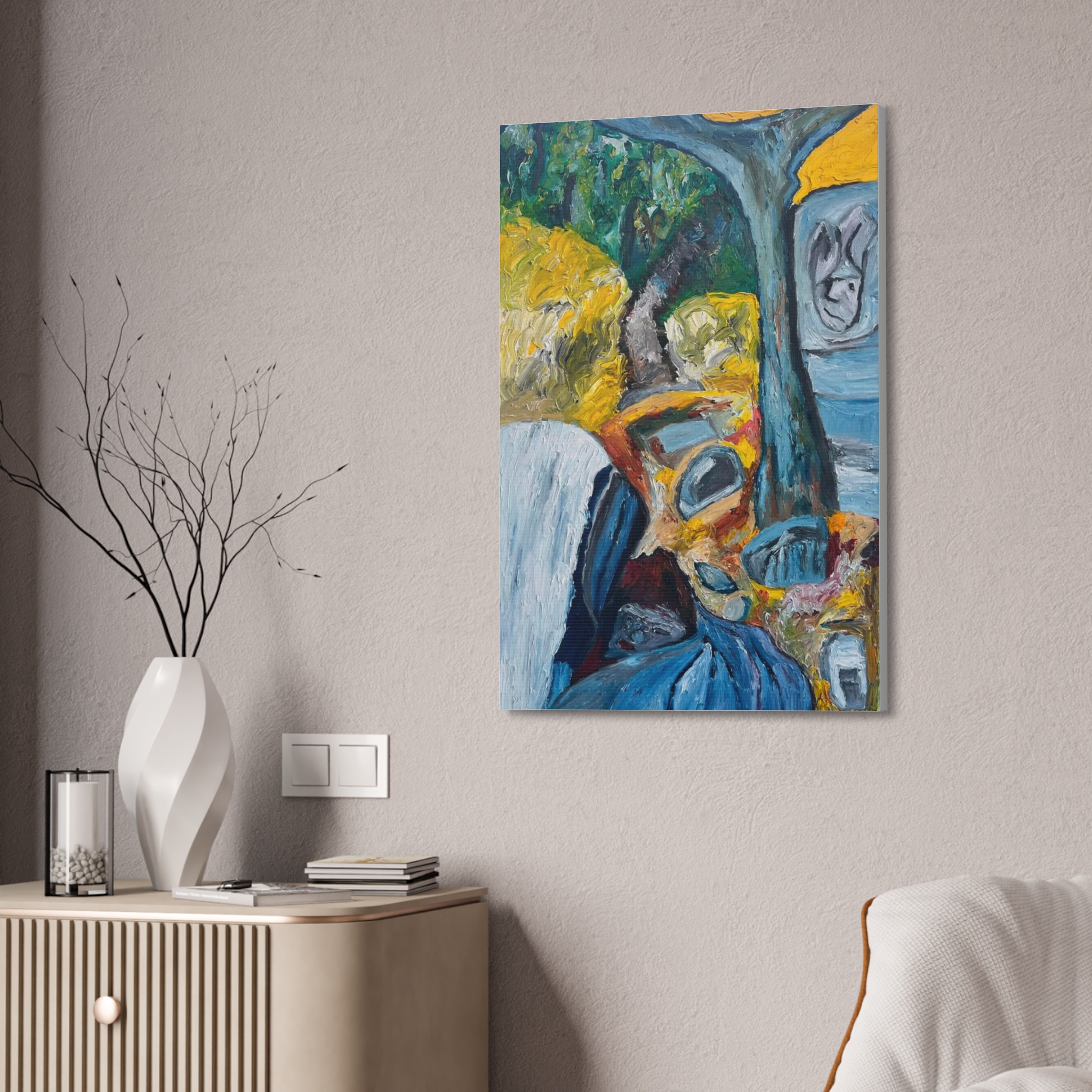 Film Noir Location Art Canvas Print - Image 4