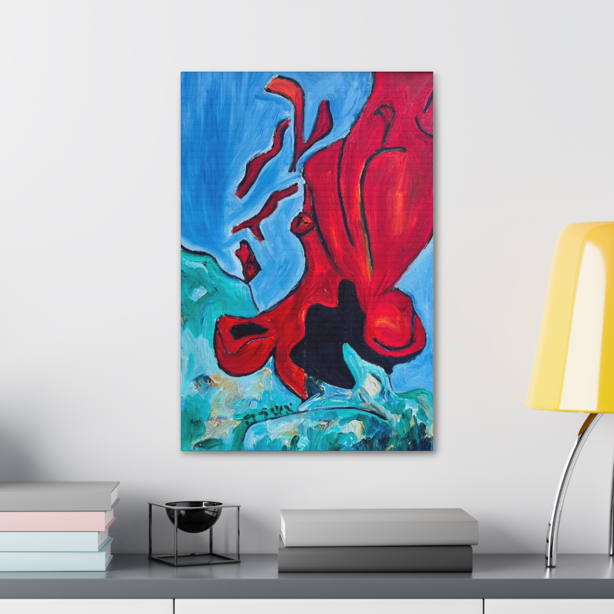 Limber Pine Tree Art Canvas Print - Image 4