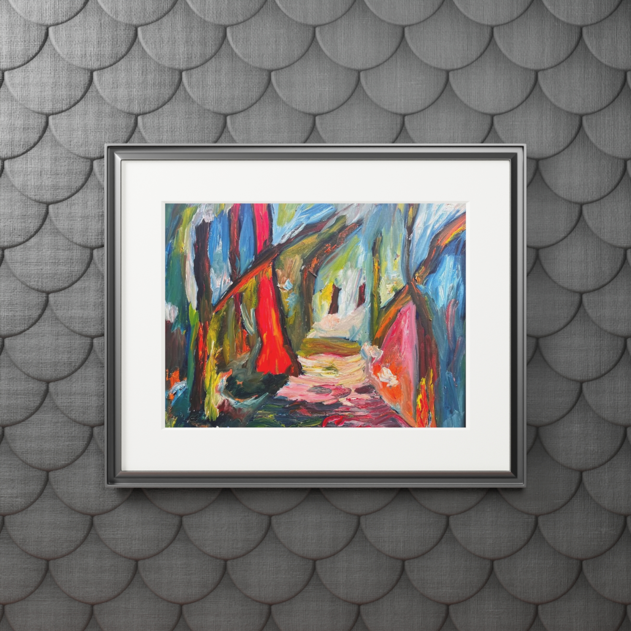 House in the Woods Art Print - Image 3