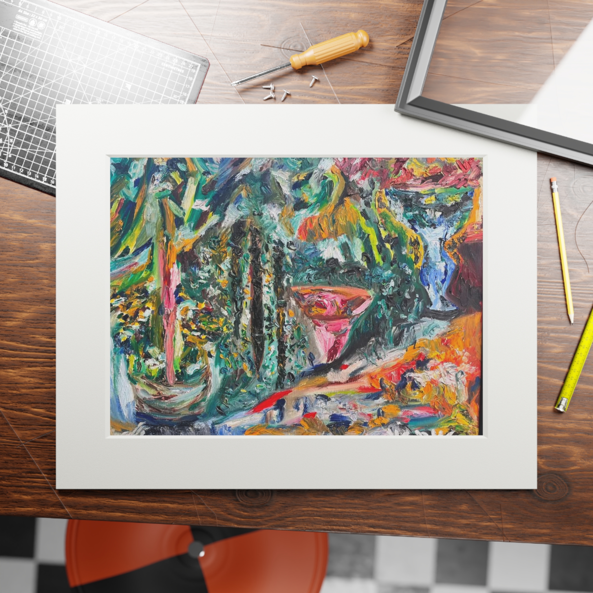 Backyard Simi Valley Art Print - Image 4